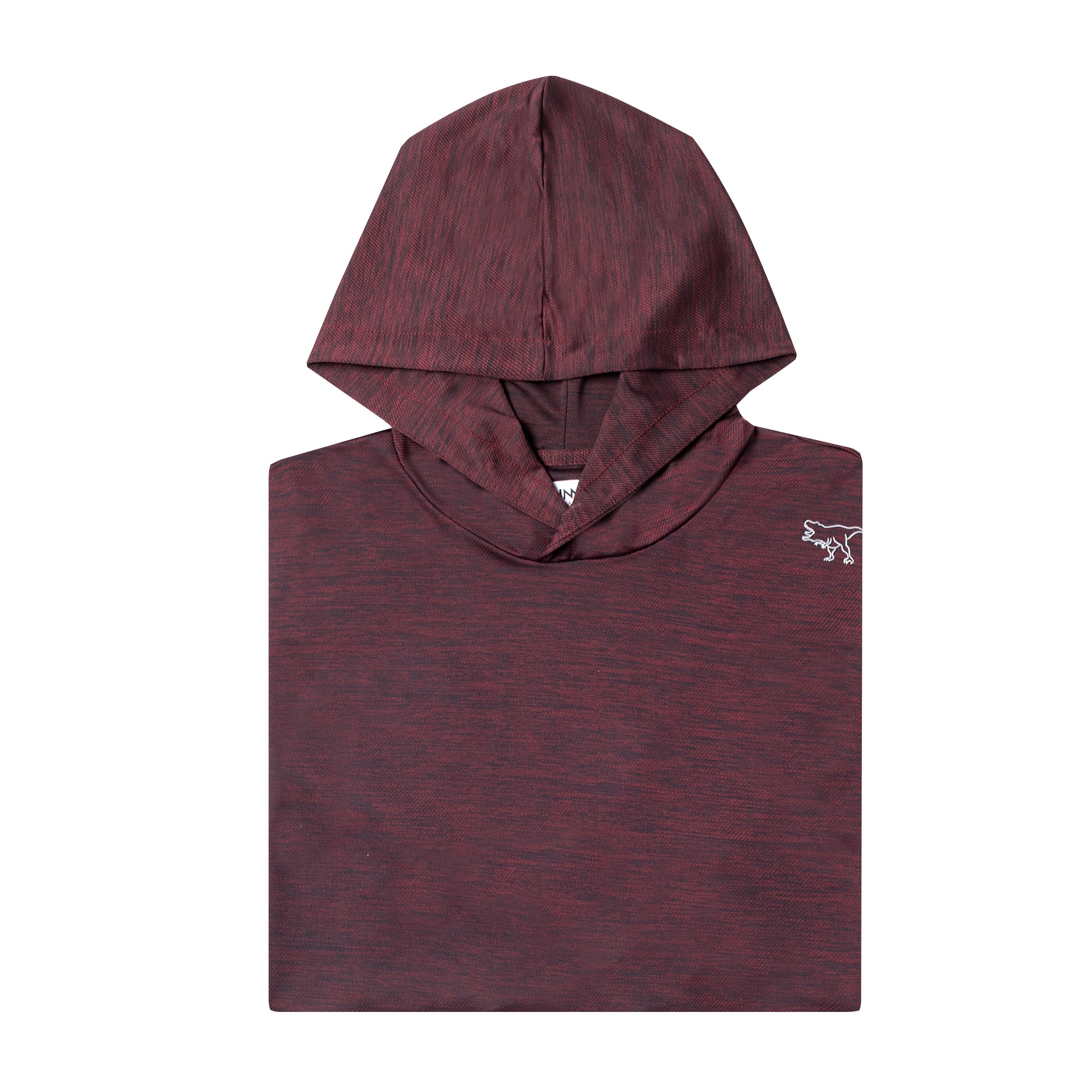 Lightweight Performance Hoodie - Burgundy