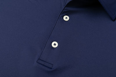 Polo: Solid Navy Women's