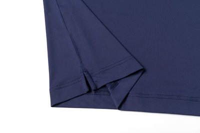 Polo: Solid Navy Women's
