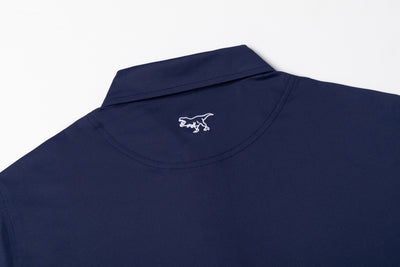 Polo: Solid Navy Women's
