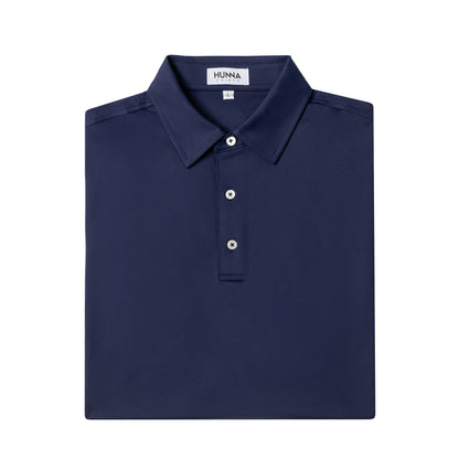 Solid Navy Polo