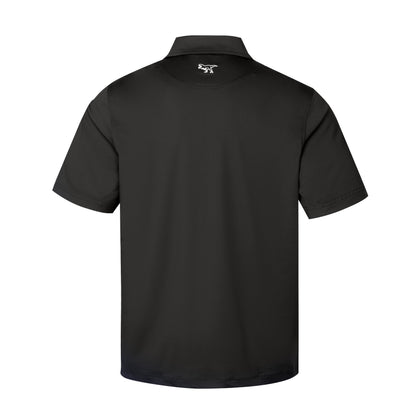 Solid Black Polo