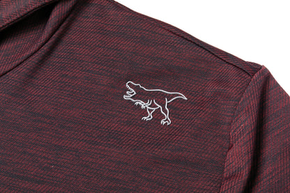 Lightweight Performance Hoodie - Burgundy