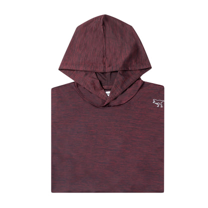 Lightweight Performance Hoodie - Burgundy