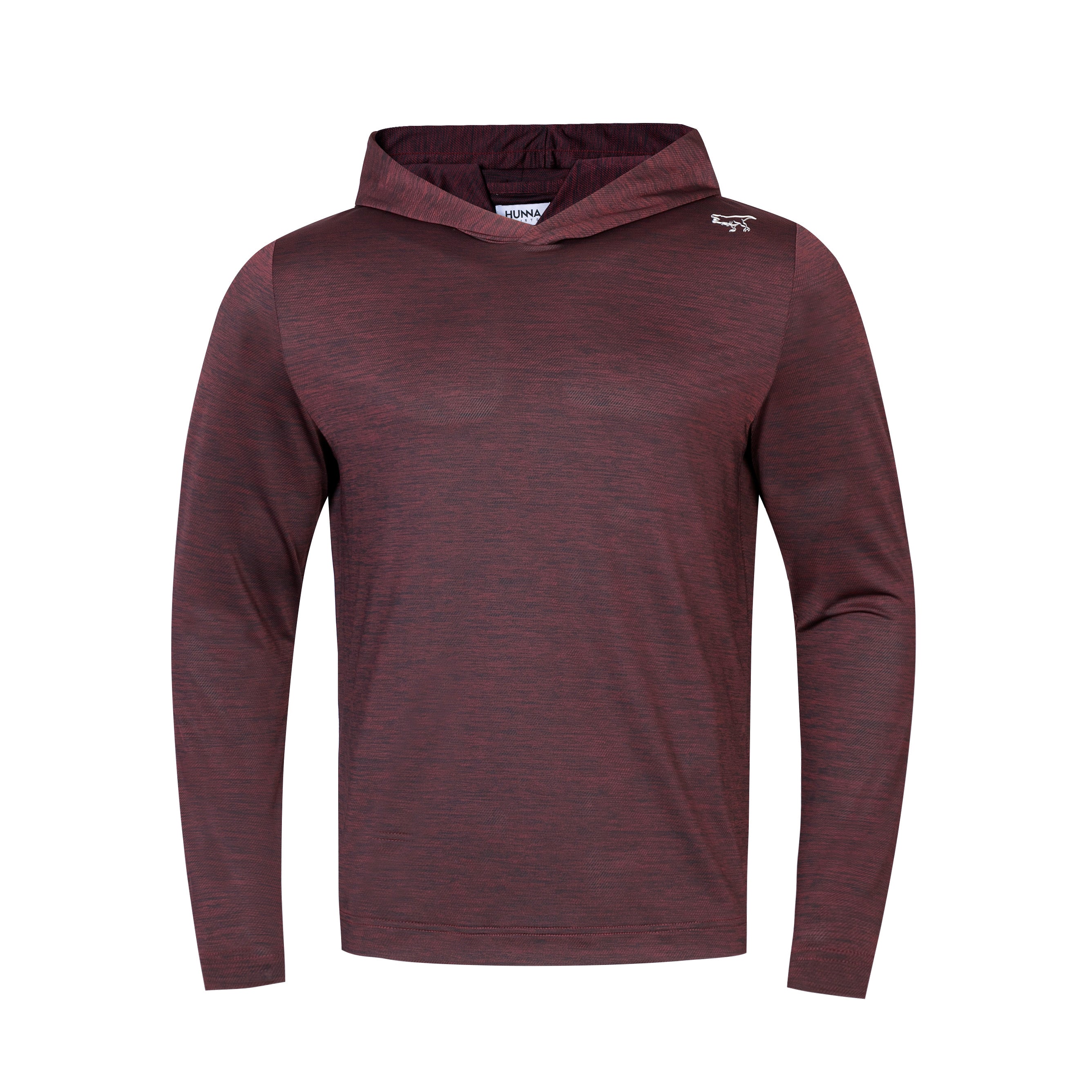 Lightweight Performance Hoodie - Burgundy