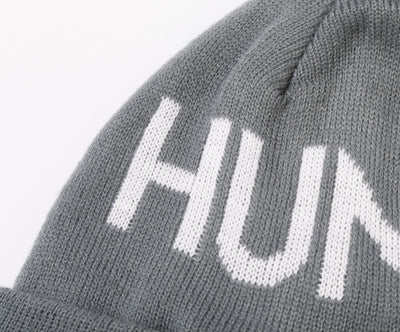Knit Winter Hat - Grey